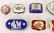9 Diminutive Lidded Boxes, Limoges & Others - 2