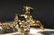 Gorham Sterling & Vermeil Putti Shell Dish - 4