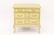 Grey & Yellow Louis XV Style 3 Drawer Stand