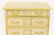 Grey & Yellow Louis XV Style 3 Drawer Stand - 3