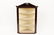 Stained Oak Hanging Corner Cabinet
