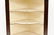 Stained Oak Hanging Corner Cabinet - 3