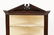 Stained Oak Hanging Corner Cabinet - 4