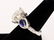 Diamond and Sapphire Ring- 11.07ct Center - 3