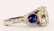 Diamond and Sapphire Ring- 11.07ct Center - 6