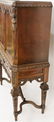 Walnut Renaissance Revival China Cabinet - 7
