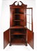 American Federal Style Mahogany Corner Cabinet - 6