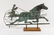 Copper Horse & Rider Weathervane on Wooden Base - 5