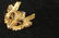 Antique 14K Gold, Diamond, & Pearl Angel Brooch - 2