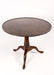 English Queen Anne Style Mahogany Tilt Top Table