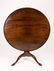 English Queen Anne Style Mahogany Tilt Top Table - 9