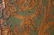 Italian Embossed Leather Four Panel Floor Screen - 6