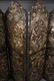Italian Hand Painted & Embossed Leather Screen - 2