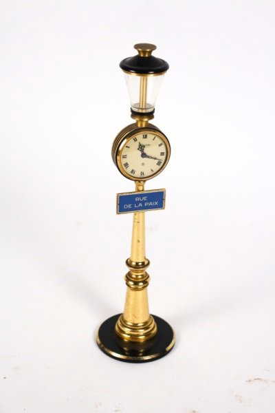 Jaeger Le Coultre Rue De La Paix Lamp Post Clock