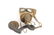 French World War II Gas Mask w/ Canister - 9