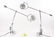 Pair of Modernist Chrome Cantilever Table Lamps - 2