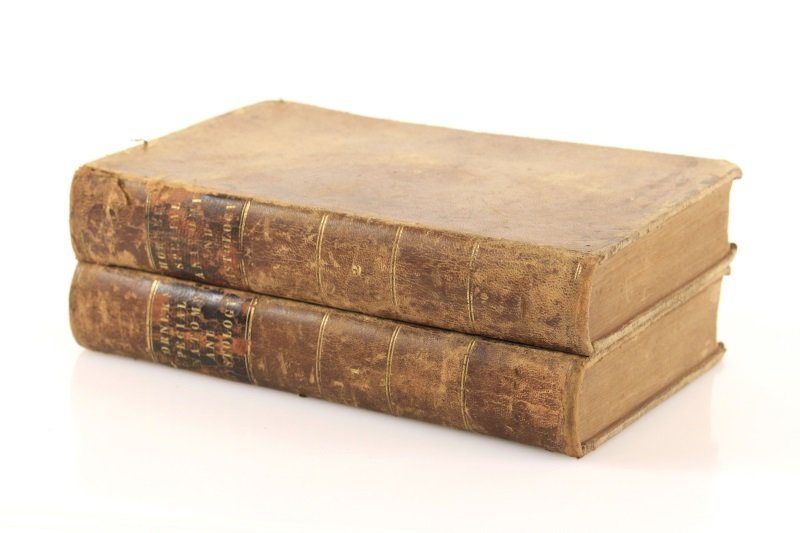 1851 "Special Anatomy & Histology" Medical Texts: "Special Anatomy and Histology.", 8th edition, by William E. Horner, complete in two volumes, published in 1851 by Blanchard and Lea in Philadelphia, Pennsylvania. Each volume with over 300 black and 