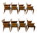 Set of 8 French Deco Style Armchairs - 4