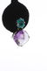 Pair of 18k Gold, Emerald & Sapphire Earrings - 6