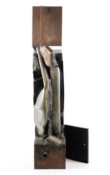 Abstract Figural Iron Sculpture, Henry Bouras (1 of 6)