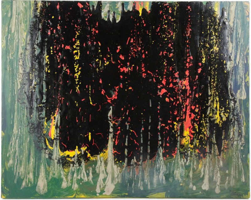 Gabriel Ramirez, Modern Abstract Acrylic, 1969 (1 of 7)