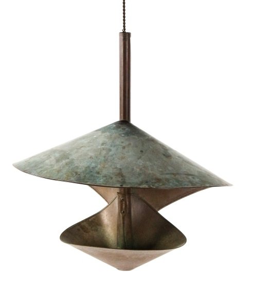 Midcentury Modern Copper Kinetic Hanging Sculpture (1 of 5)