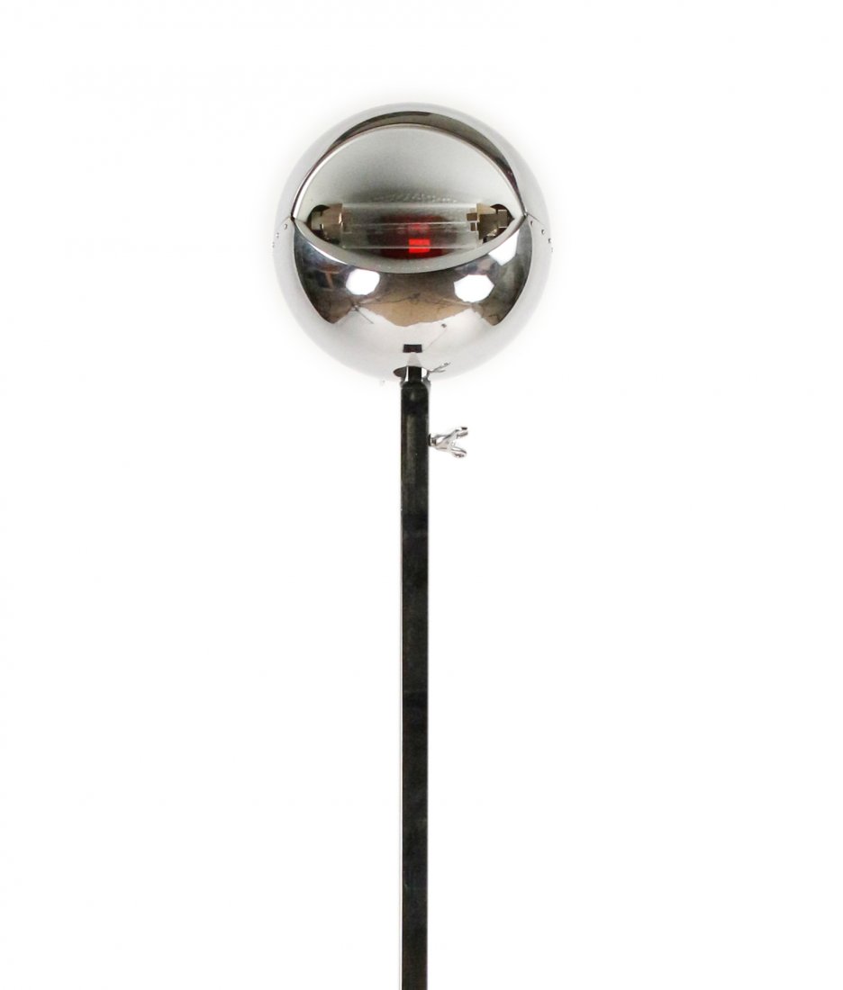 Carlo Forcolini "Fire Ball" Chrome Floor Lamp (1 of 5)