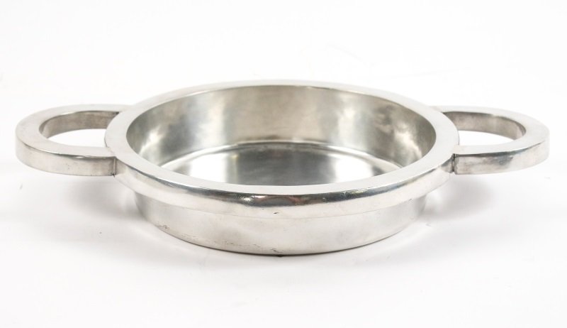 Ettore Sottsass Modern Pewter Centerpiece Bowl (1 of 9)