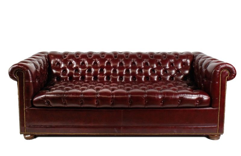 Leathercraft Chesterfield Leather Sleeper Sofa (1 of 8)