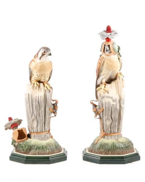 Pair of Boehm "Kestrels" with Falcon Hoods (1 of 10)