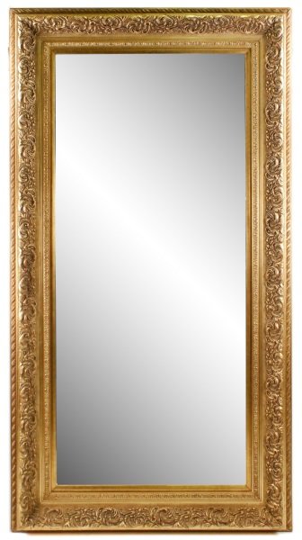 Palatial Rectangular Parcel Gilt Beveled Mirror (1 of 5)