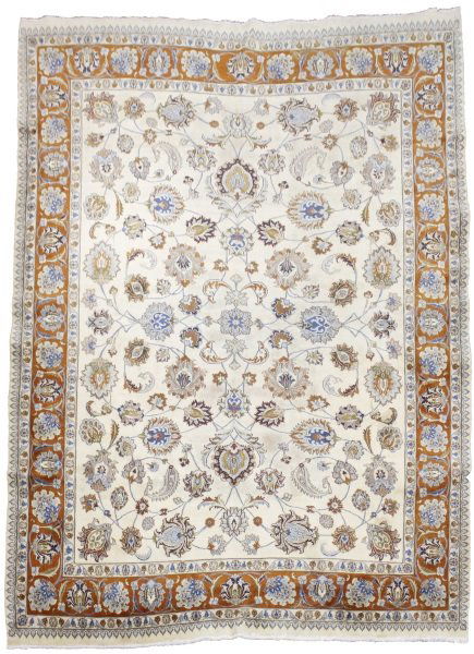 Fine Hand Woven Persian Nain Rug (9'7" x 13' 3") (1 of 9)