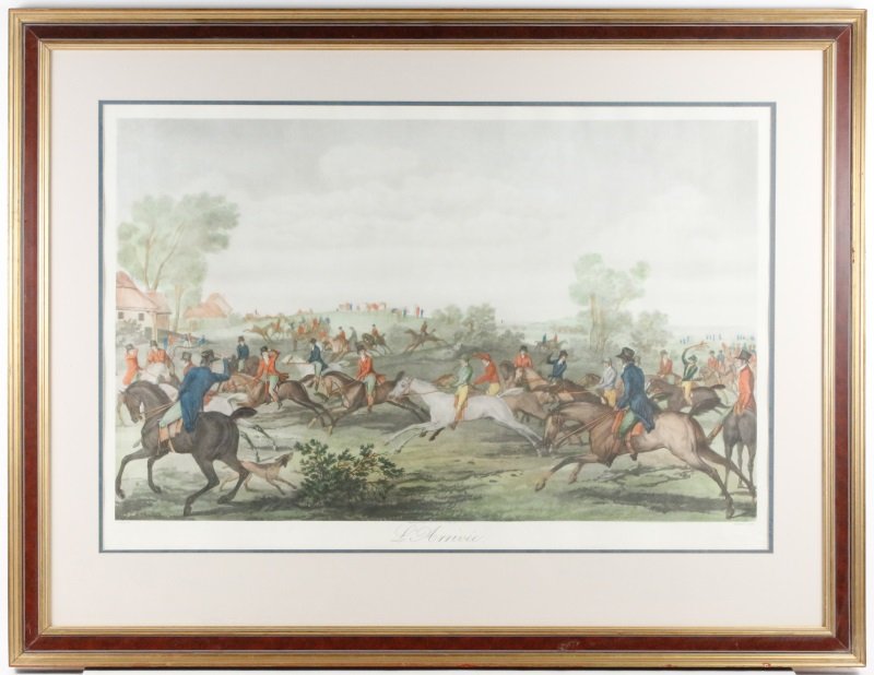 L’ Arrivee” Lithograph After Claude Vernet (1 of 10)