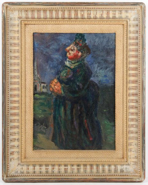 Benjamin Kopman, "Old Lady", Oil on Canvas, Signed (1 of 9)