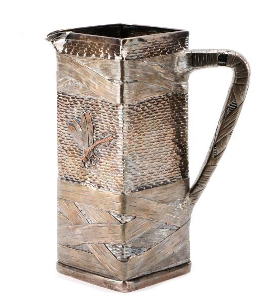 Important Aesthetic Sterling & Copper Pitcher (1 of 10)