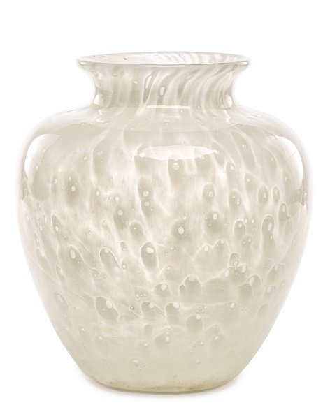 White Cluthra Vase, Shape 2683, Carder Steuben (1 of 8)