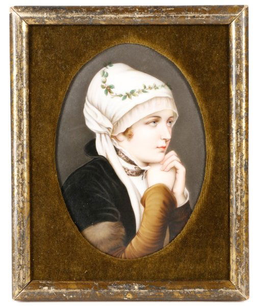 Manner of KPM Portrait Plaque, After von Kaulback (1 of 5)