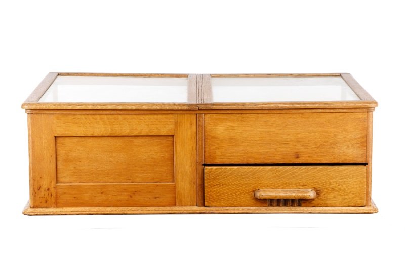 Waddell W.W. Works Oak Cash Register & Display (1 of 10)