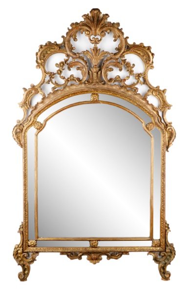 Italian Baroque Style Giltwood Venetian Mirror (1 of 6)