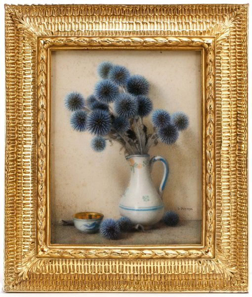 Charles Perron, Pastel Still Life, Signed (1 of 8)