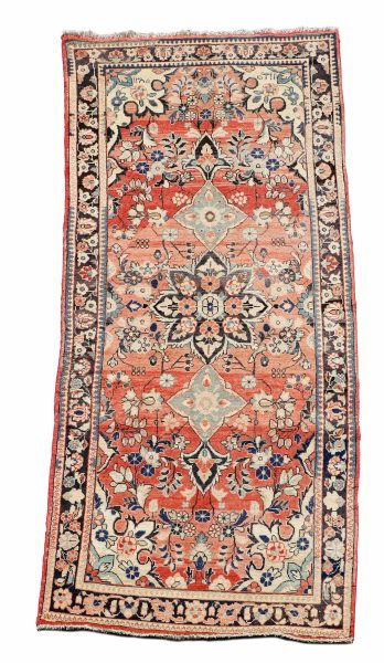 Signed Hand Woven Persian Hamadan Runner (1 of 6)