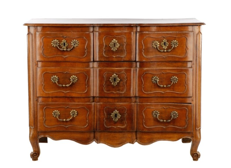 French Provinical Walnut Commode, Early 19th C. (1 of 9)