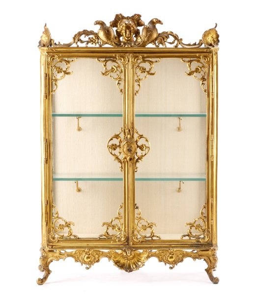 Louix XIV Style Gilt Bronze Tablet Vitrine, c.1900 (1 of 10)