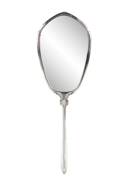 Webster Sterling Silver Beveled Hand Mirror (1 of 8)