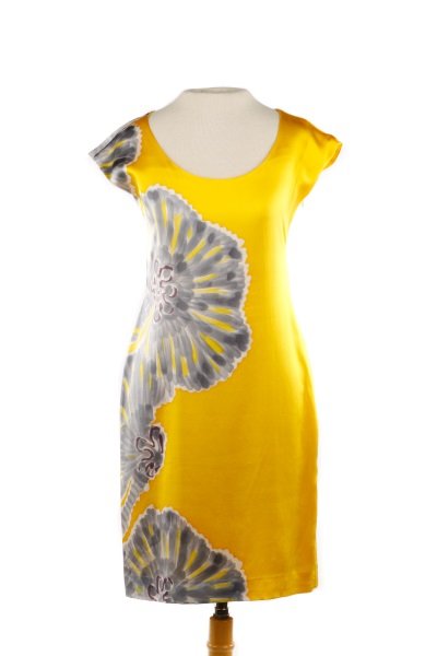 Adam Lippes Silk Floral Print Dress, Size 2 (1 of 8)