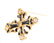Christian Lacroix Black Enameled Cross Brooch - 7