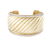 Yurman 18k Yellow Gold Wide Cable Cuff w/Diamonds