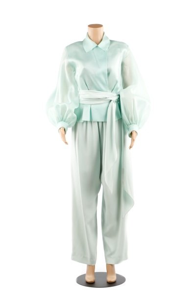 Carolyne Roehm for Saks, 3 Piece Silk Ensemble (1 of 9)