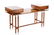 Mid Century Modern Style Two Drawer Vanity or Desk - 3