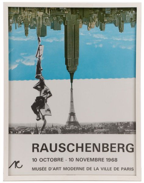 Rauschenberg Paris Exhibition, Museum Poster, 1968 (1 of 8)